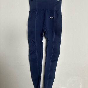 AYBL Motion Seamless Leggings Navy Blue - High Waisted -
